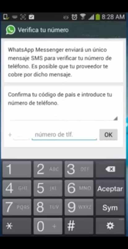 agregar número de teléfono