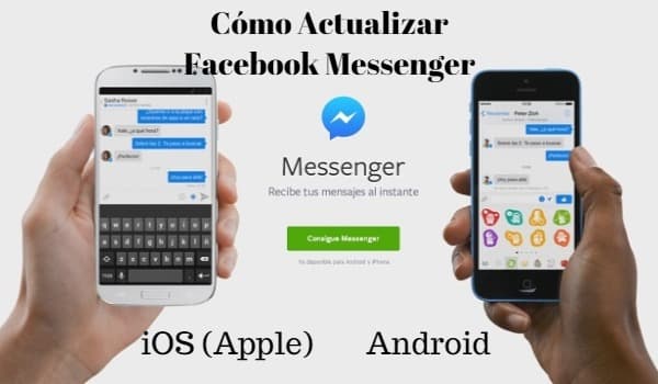 como actualizar facebook messenger
