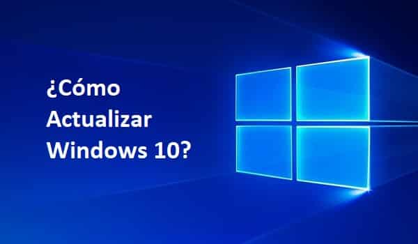 como actualizar windows 10