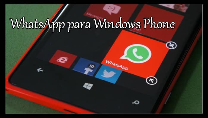 WhatsApp Windows Phone