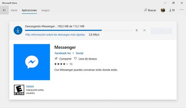 Schritte zum Installieren von Messenger auf einem PC