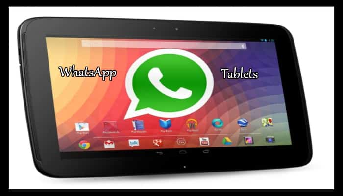 whatsapp tablets