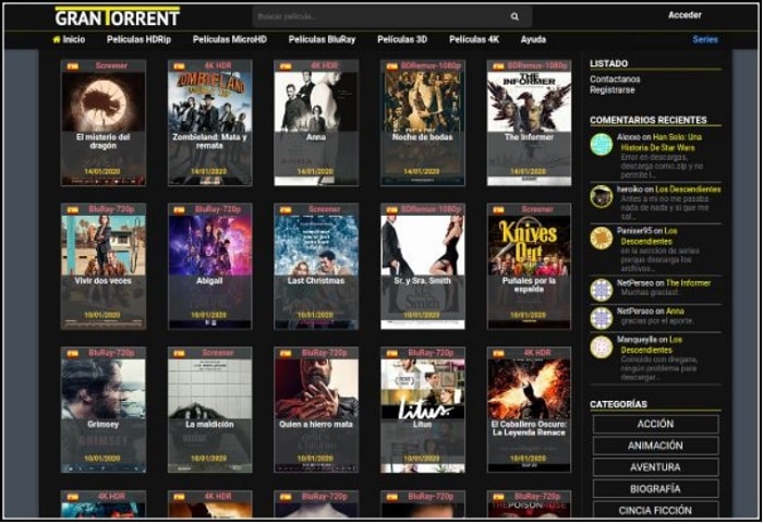 GranTorrent para descargar archivos y Alternativas que funcionan GranTorrent para descargar archivos y Alternativas que funcionan